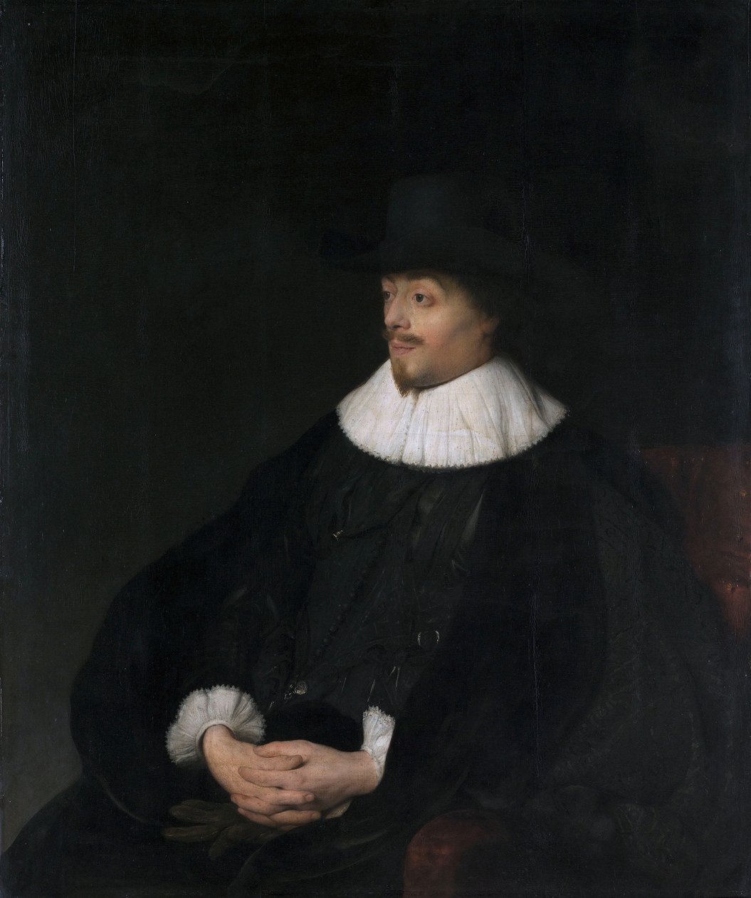 Constantijn Huygensin muotokuva (1596-1687) tekijältä Jan Lievens