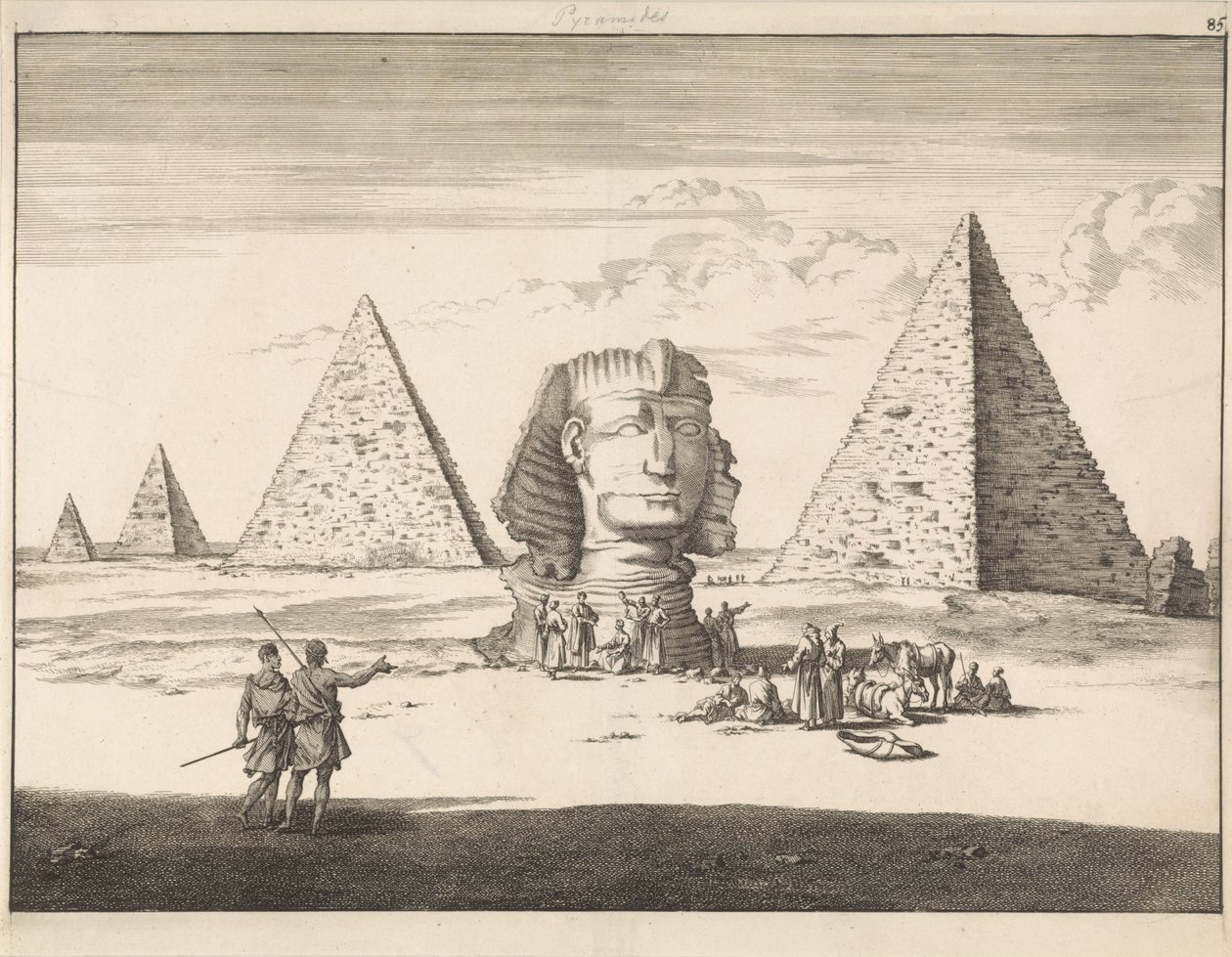 Gizan pyramidit ja sfinksi tekijältä Jan Luyken