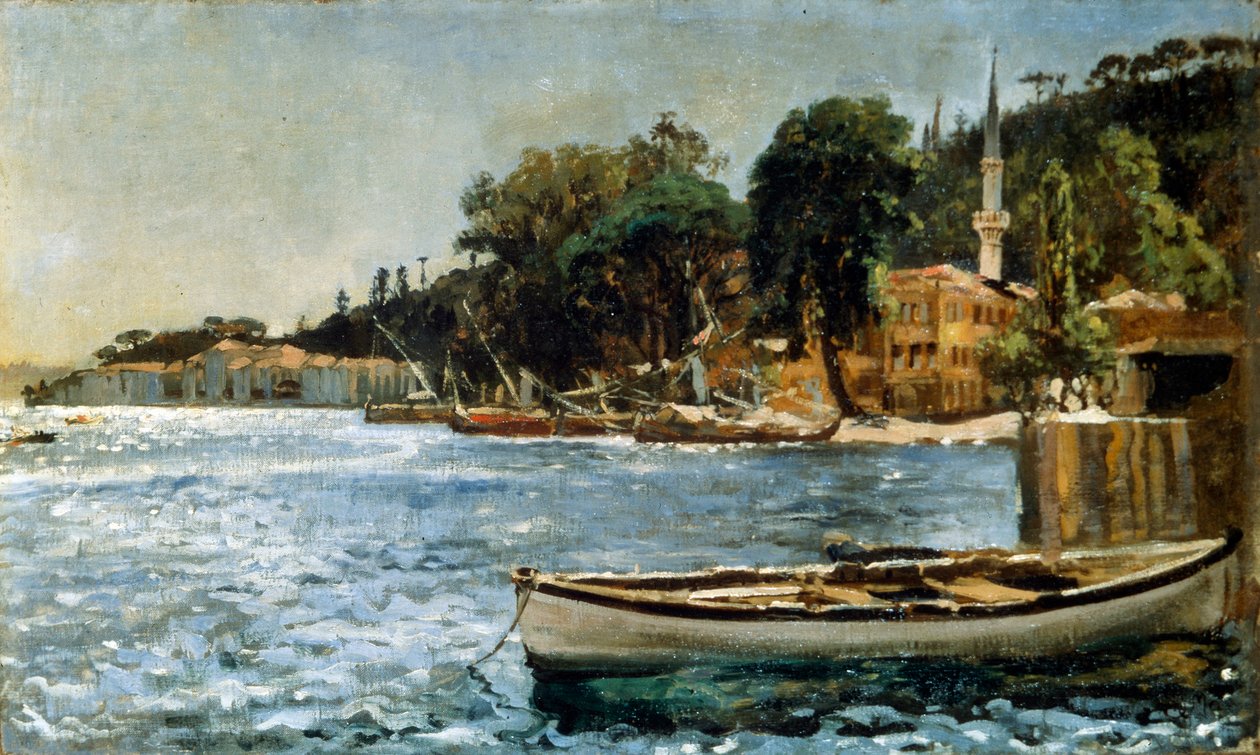 Näkymä Bebekistä lähellä Konstantinopolia, 1872. tekijältä Jan Alojzy Matejko