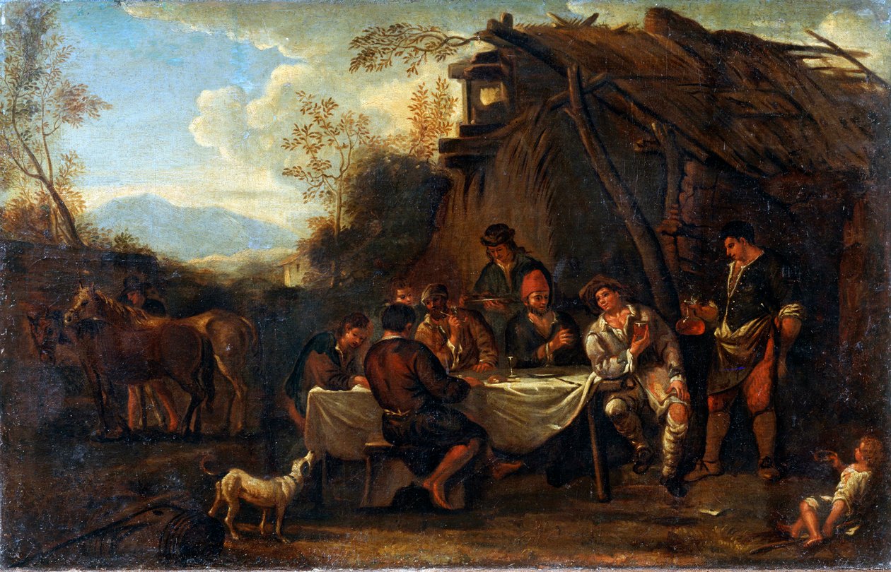 Hyvää kokousta, 1600-luku. tekijältä Jan Miel