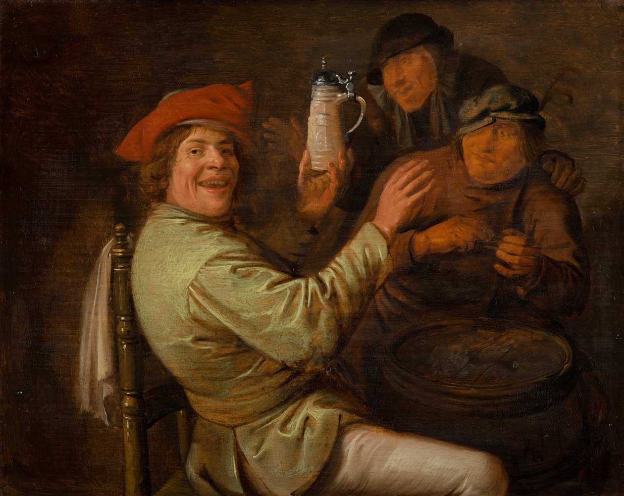 Viisi aistia: Kuulo, 1637 tekijältä Jan Miense Molenaer