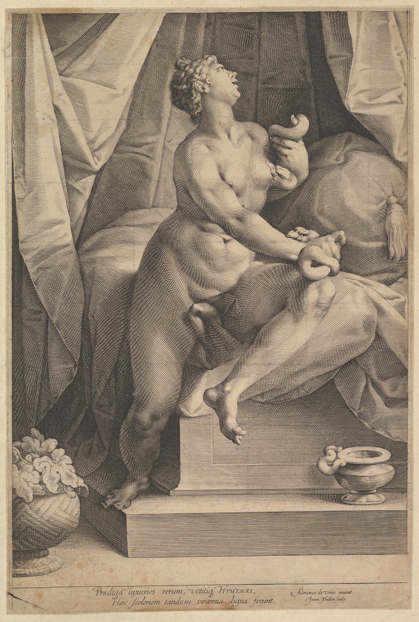 Kleopatra, n. 1623. tekijältä Jan Muller