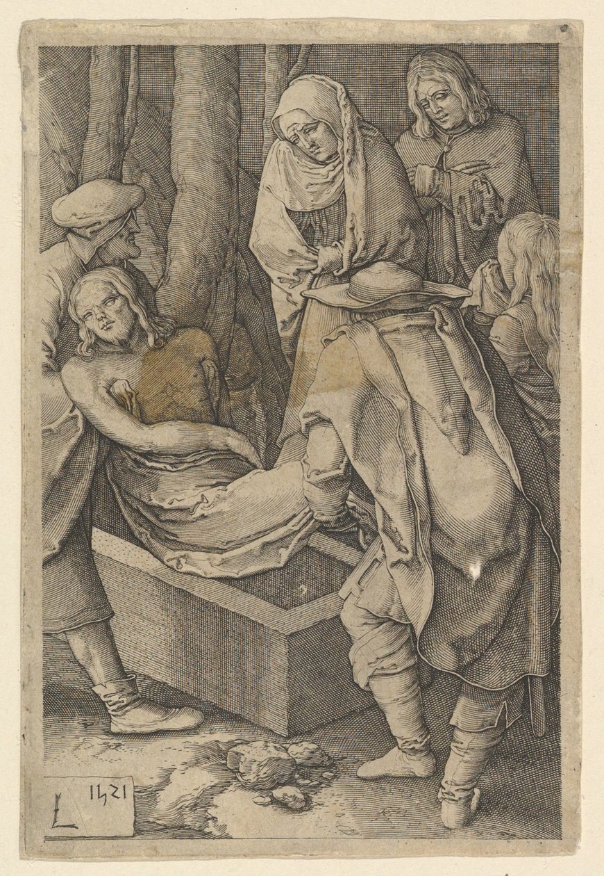 Hautauskopio, 1521. tekijältä Jan Muller