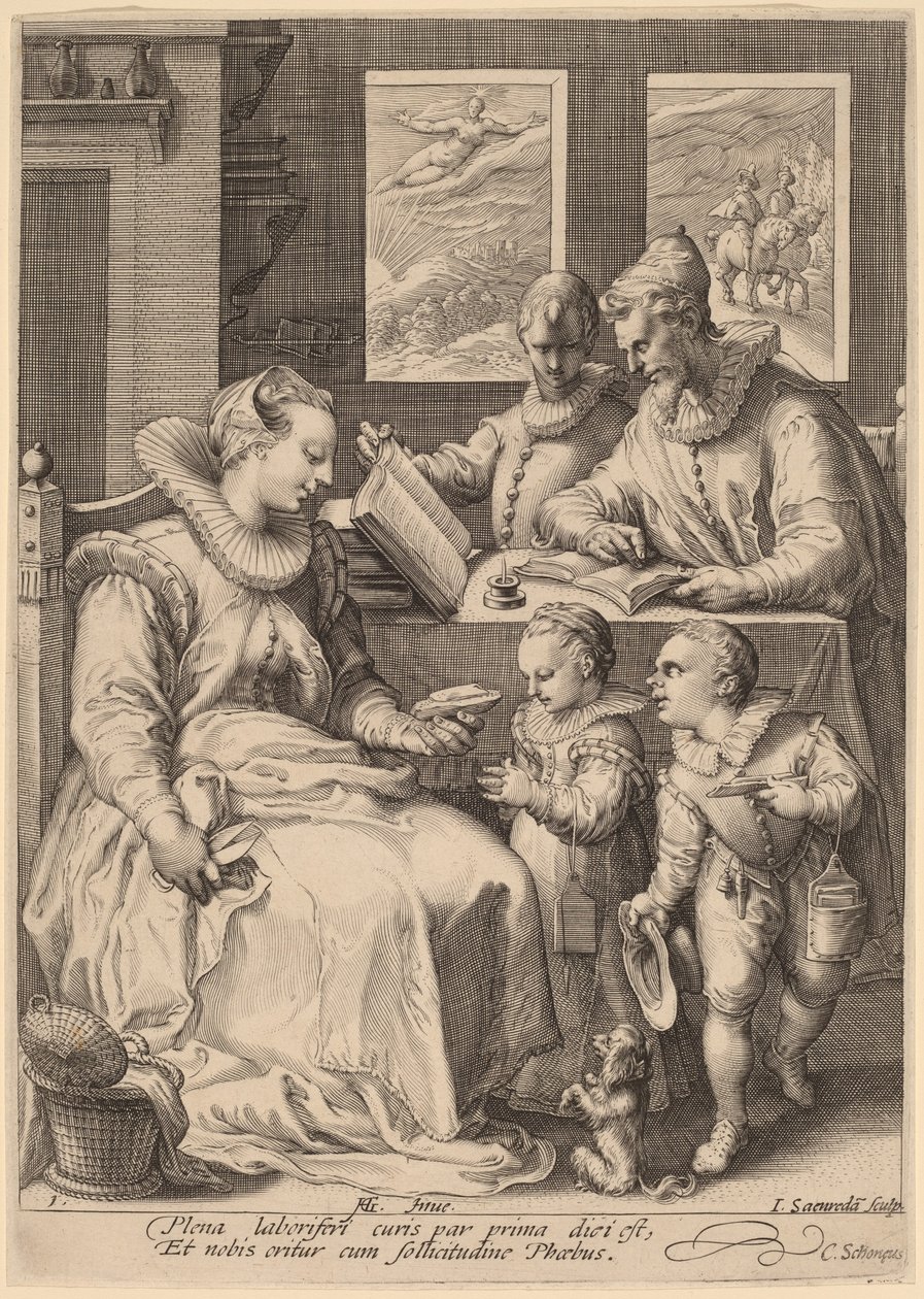 Aamu tekijältä Jan Pietersz Saenredam, after Hendrik Goltzius