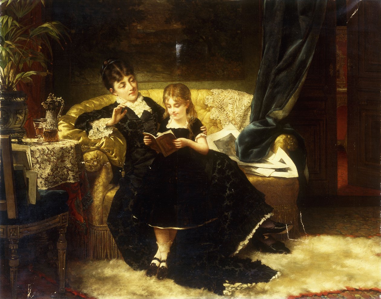 Oppitunti, 1883 tekijältä Jan Portielje