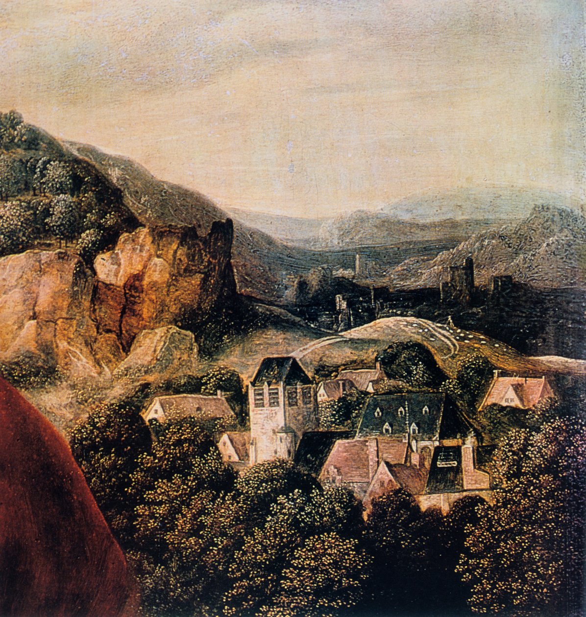 St Jerome, yksityiskohta, 1543. tekijältä Jan Sanders van Hemessen