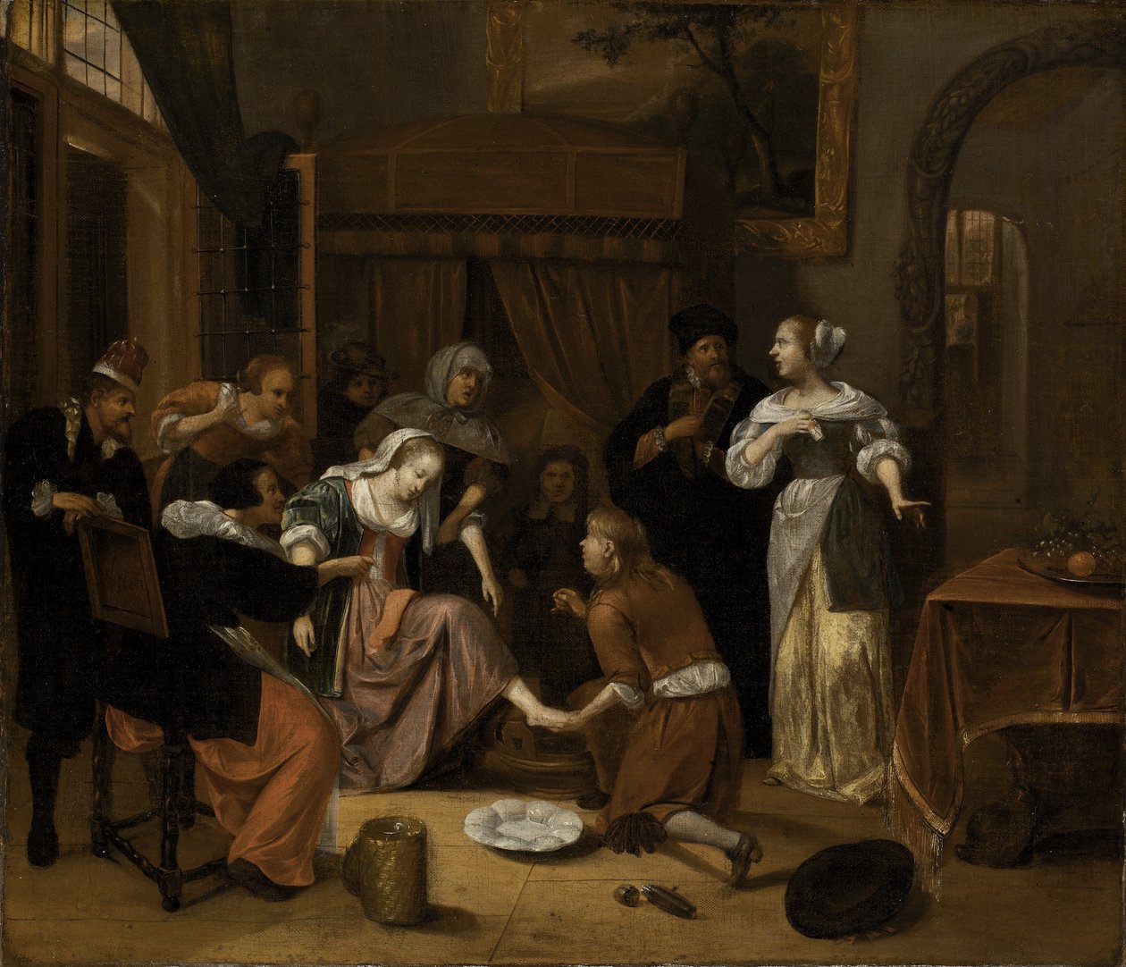 Lääkärin käynti tekijältä Jan Steen