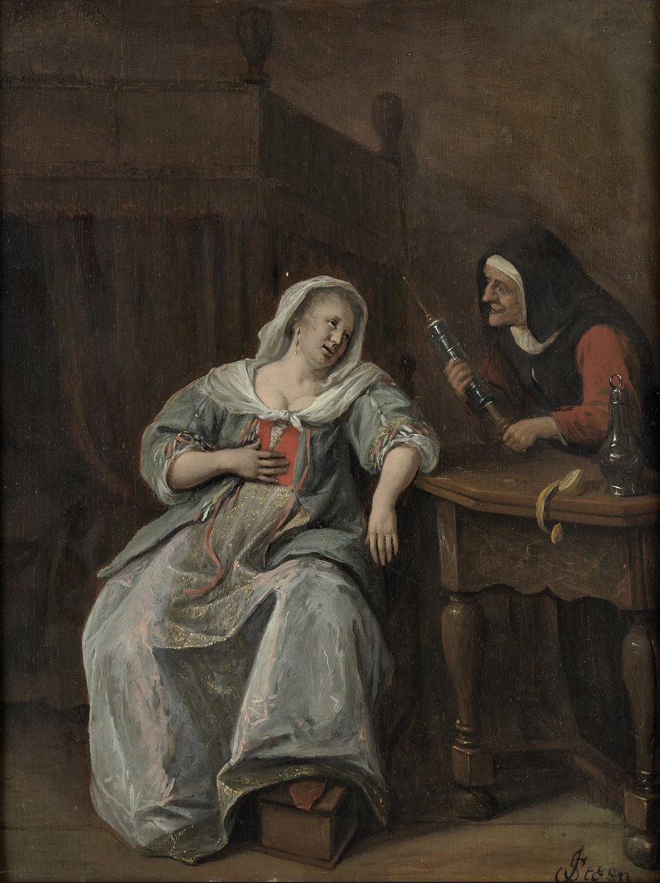 Sairas nainen tekijältä Jan Steen