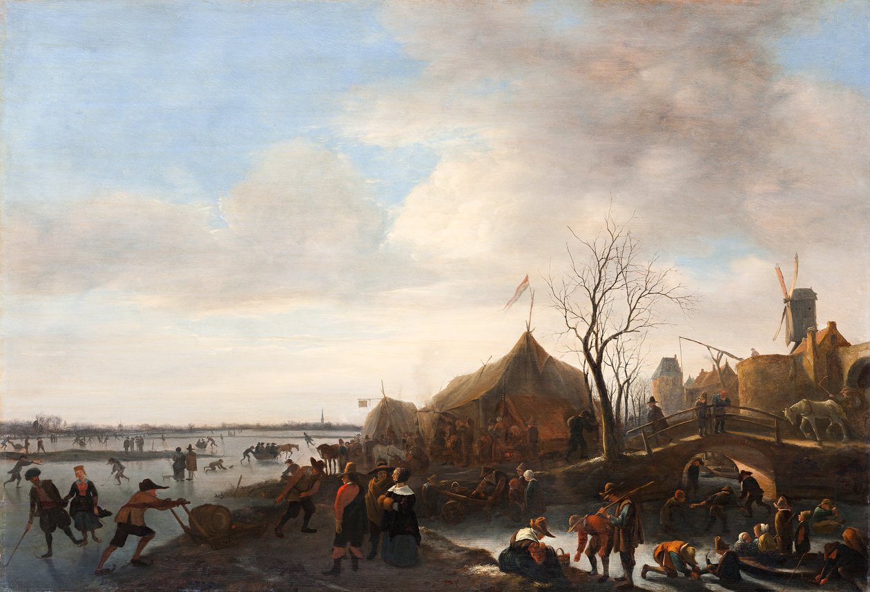 Talvi kohtaus tekijältä Jan Steen