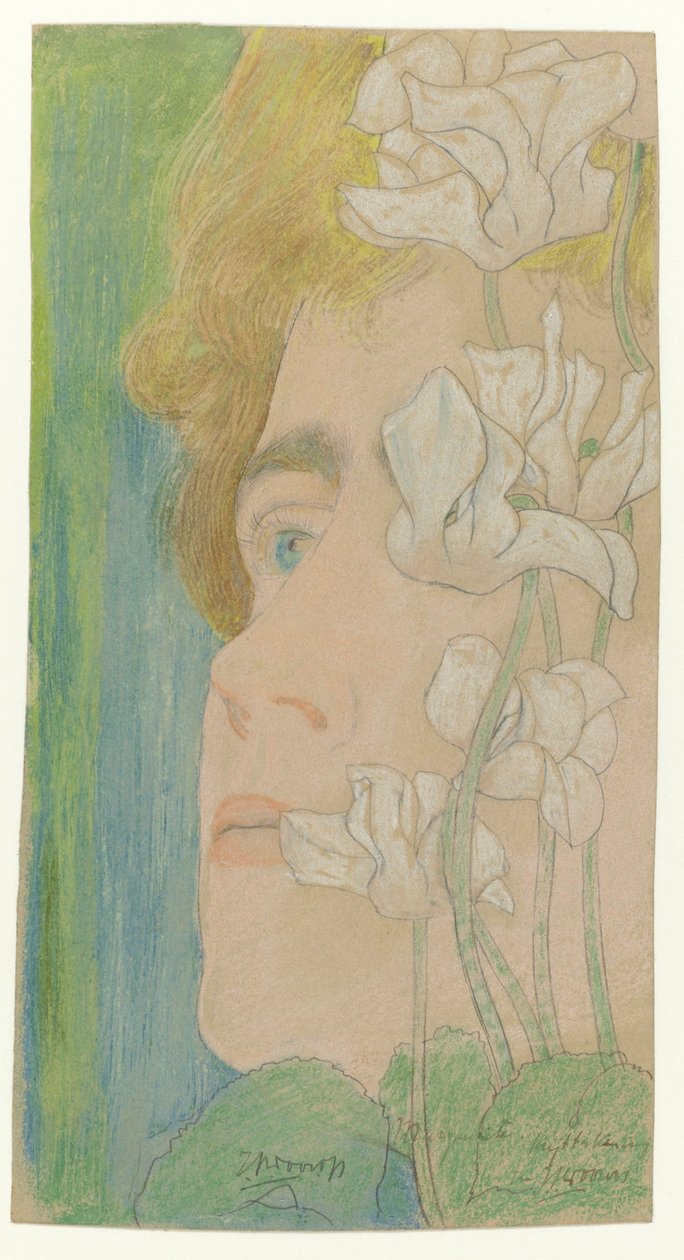 Daisy, noin 1900 tekijältä Jan Toorop