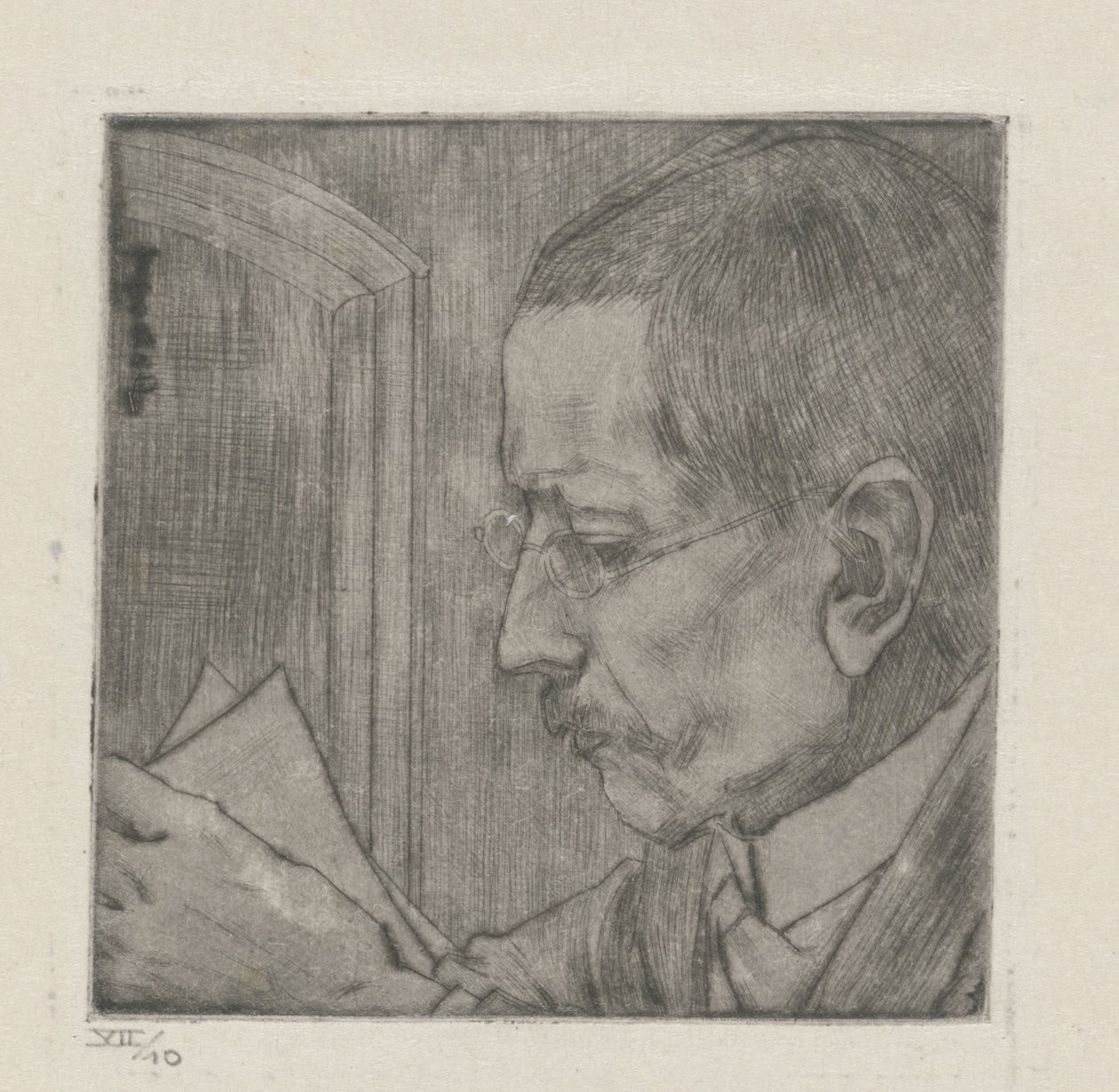 Portree van Aegidius Timmerman tekijältä Jan Toorop