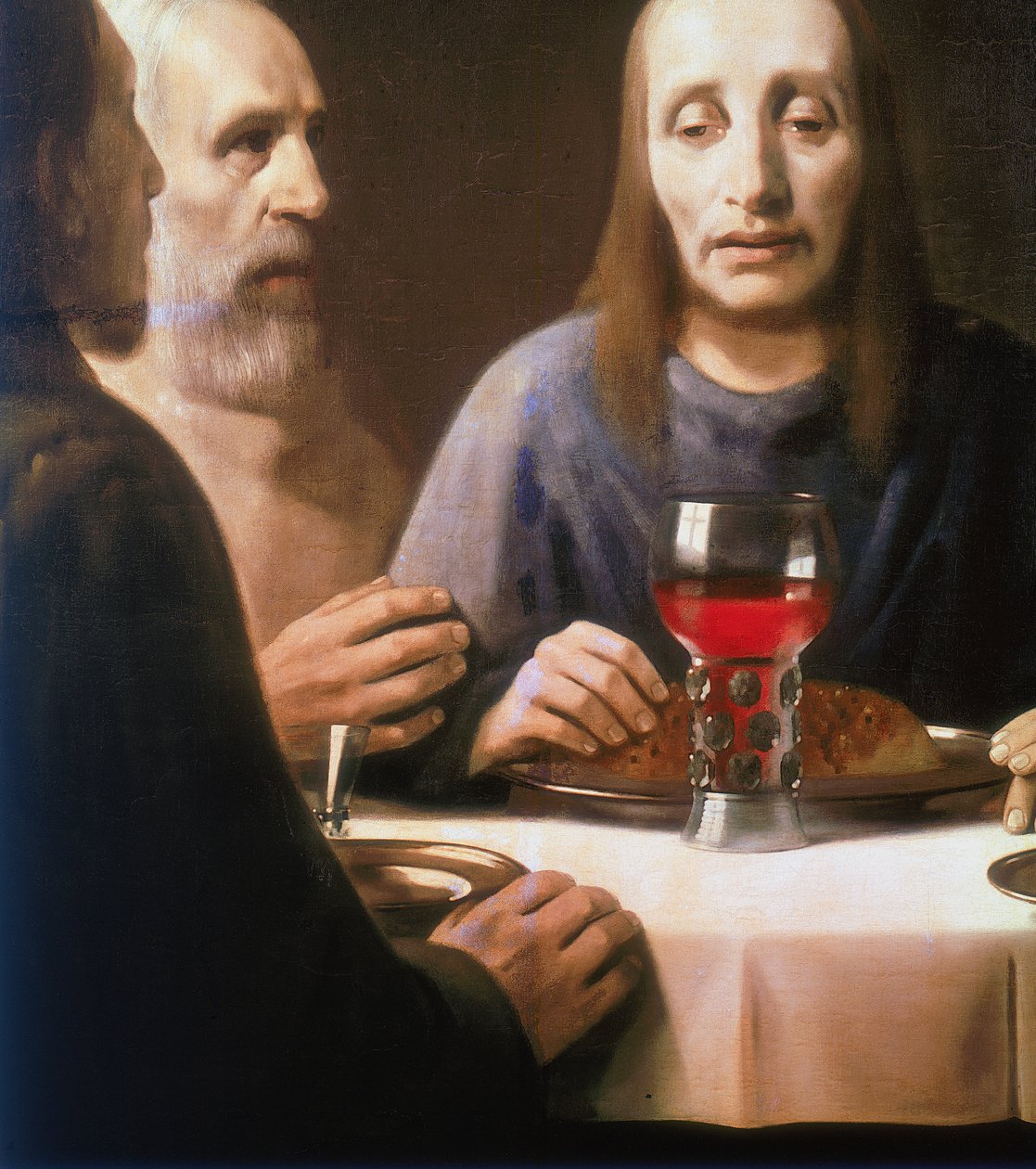 "The Supper", 1600-luvun puolivälissä tekijältä Johannes Vermeer