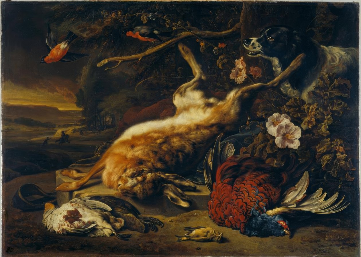 Jagdstilleben tekijältä Jan Baptist Weenix