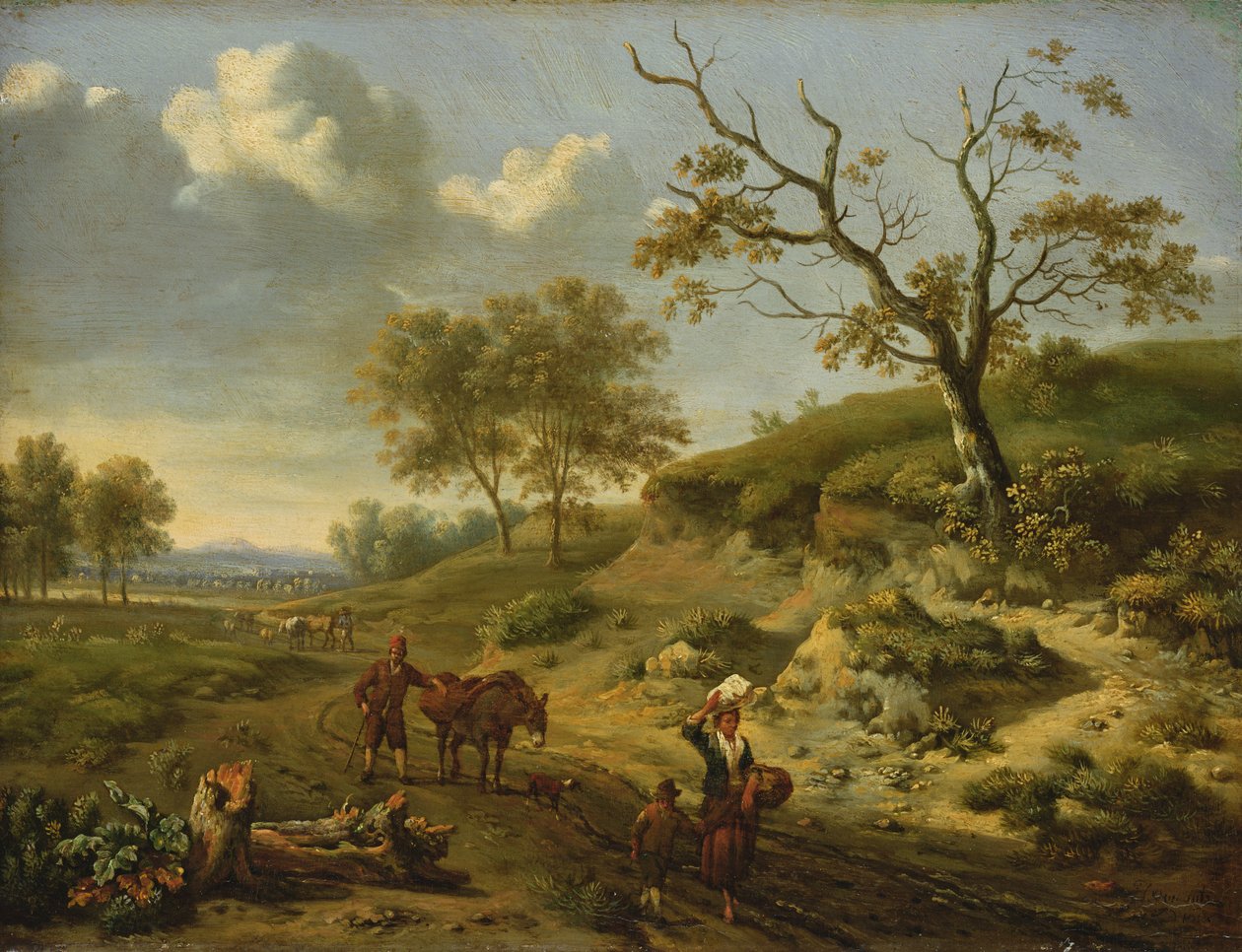 Maisema, 1659 tekijältä Jan Wiynants