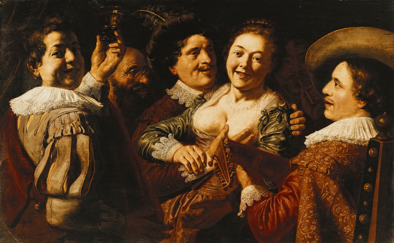 Viisi aistia, tekijältä Jan the Elder Lievens