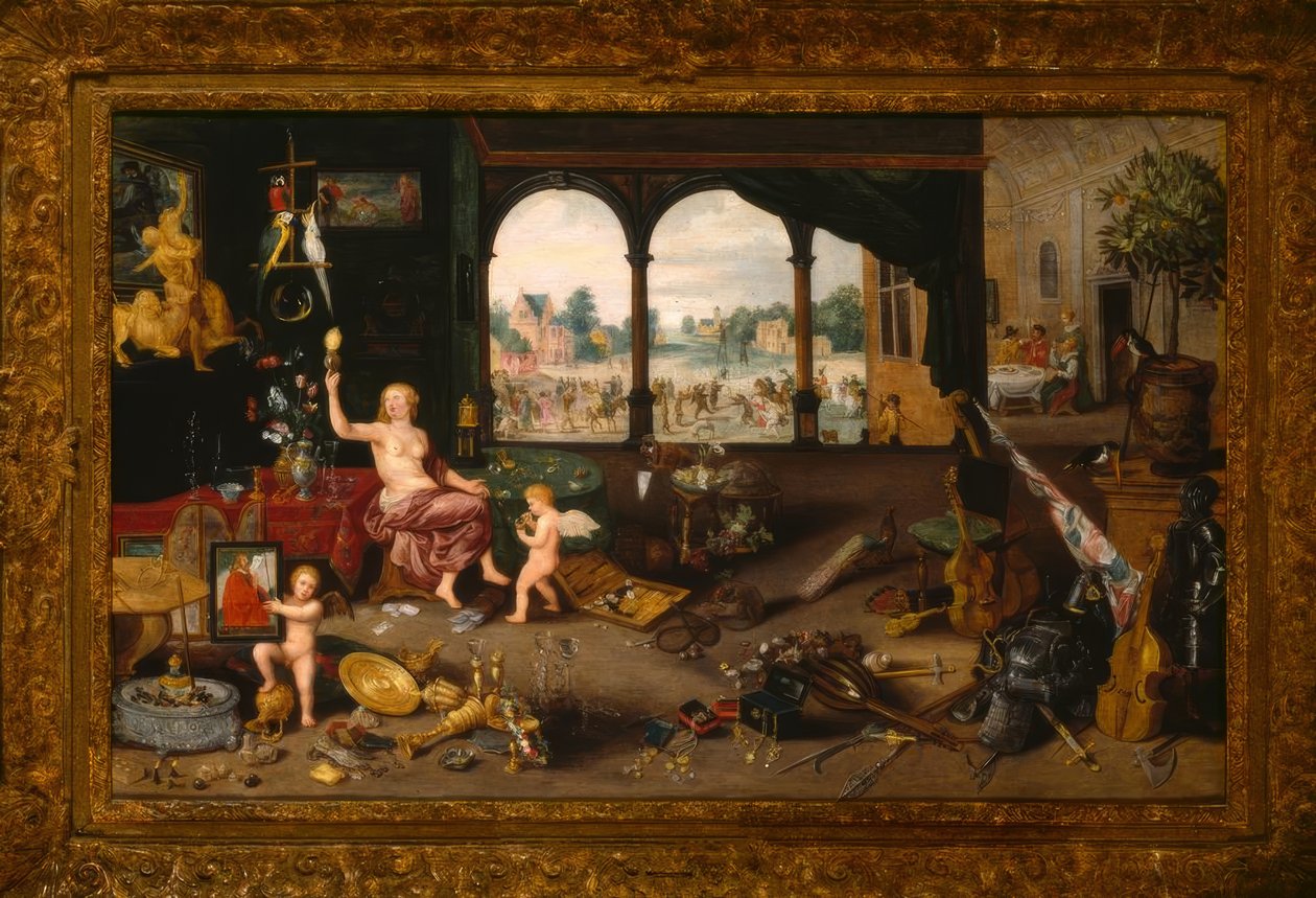Vanitas-allegoria tekijältä Jan the Younger Brueghel