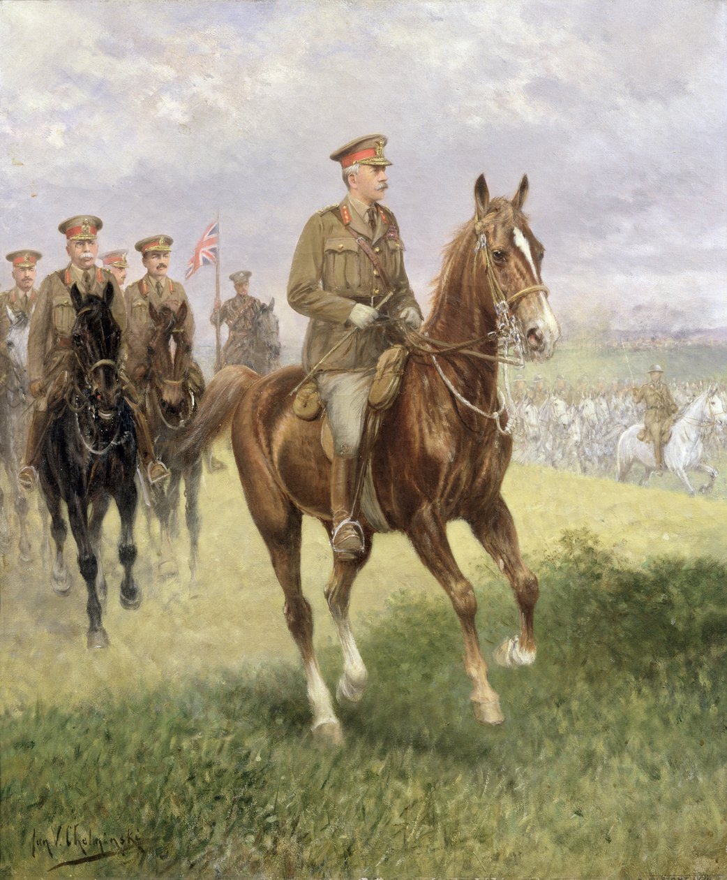 Kenttämarsalkka Haig (1861-1928) tekijältä Jan van Chelminski