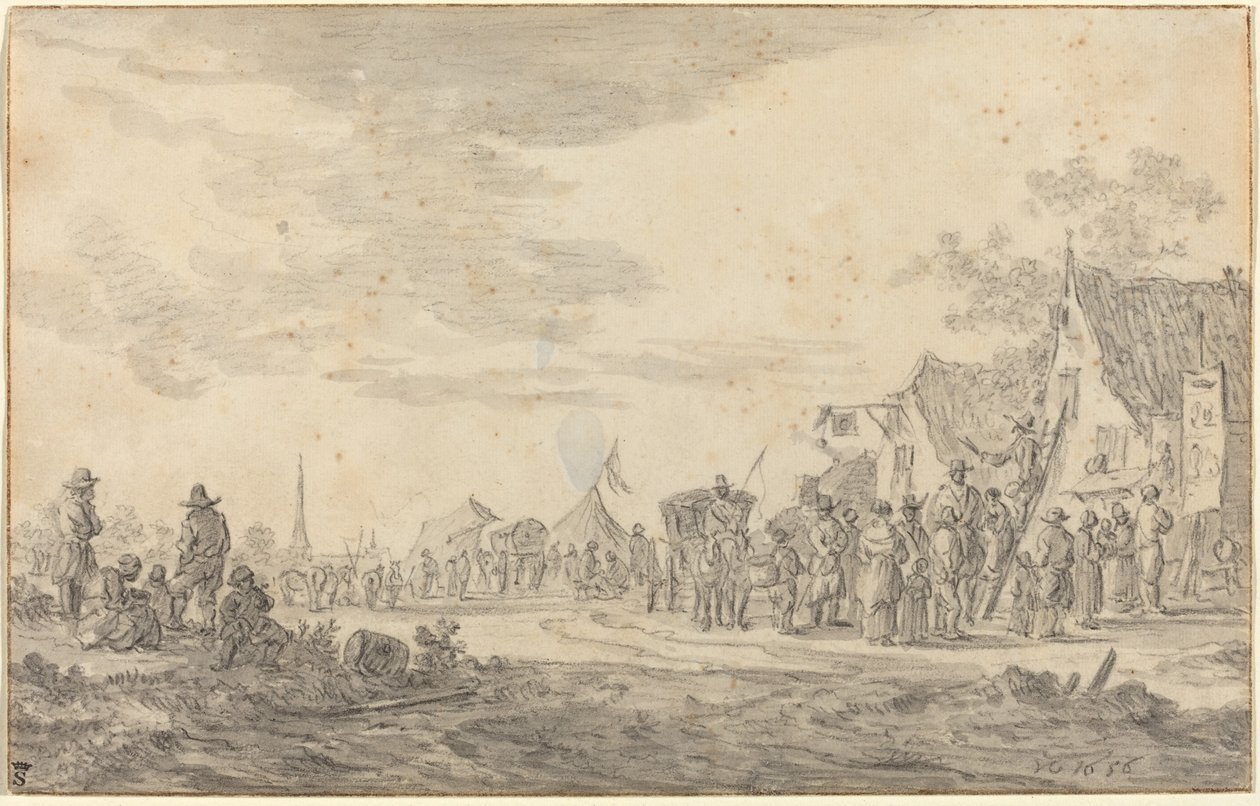 Kylän messut tekijältä Jan van Goyen
