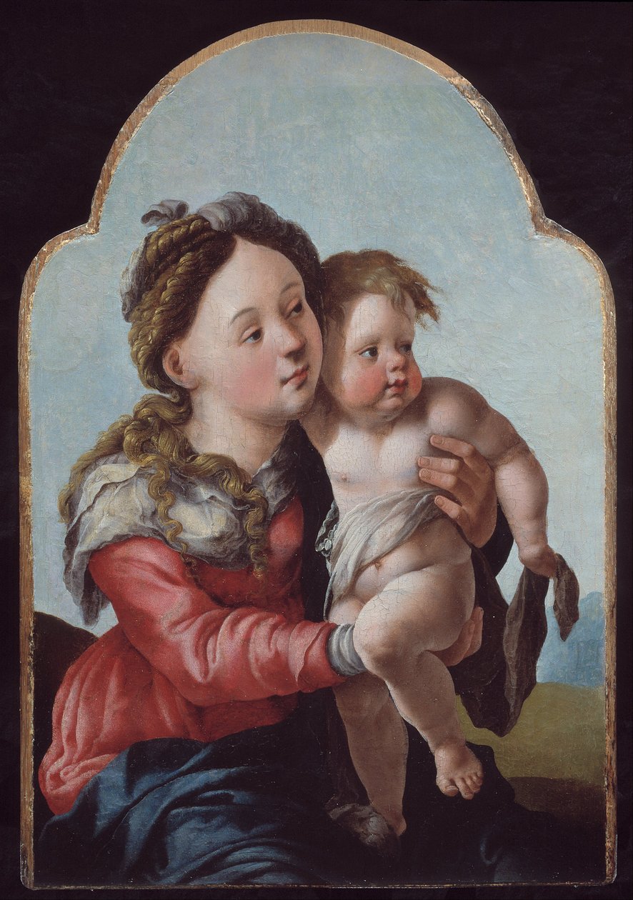 Madonna ja lapsi tekijältä Jan van Scorel