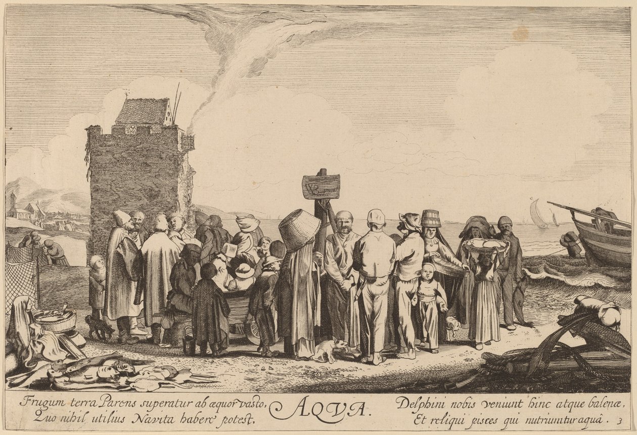 Vesi tekijältä Jan van de Velde II after Willem Buytewech