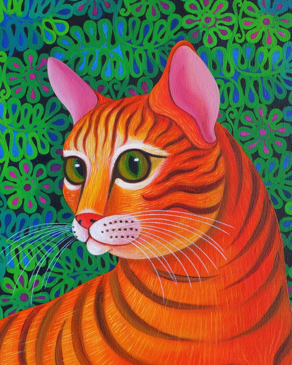 Tiikerikissa, 2012, tekijältä Jane Tattersfield