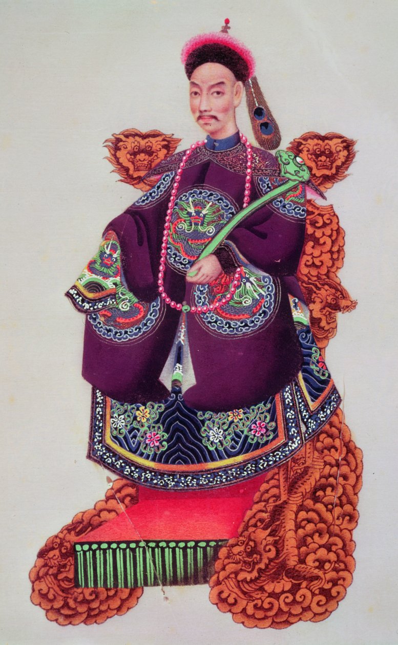 Keisarin puku, 1700-luvun loppu tekijältä Japanese School