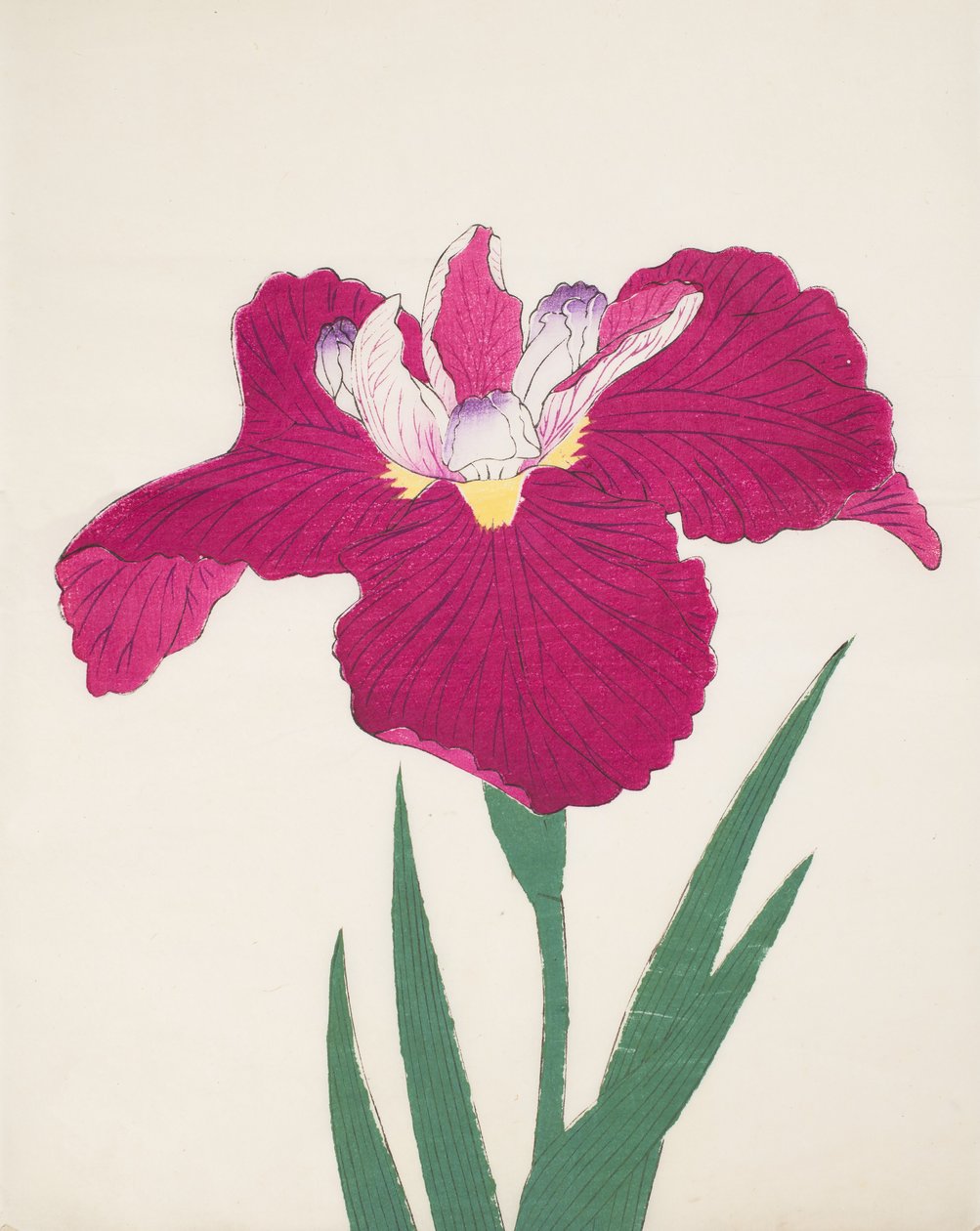 Date-Dogu, nro 2, 1890 (värillinen puupainatus) tekijältä Japanese School
