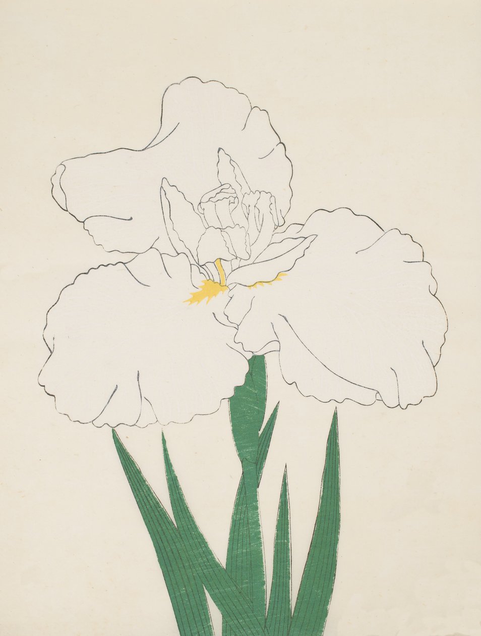 Fuji - ei lunta. 13, 1890 tekijältä Japanese School