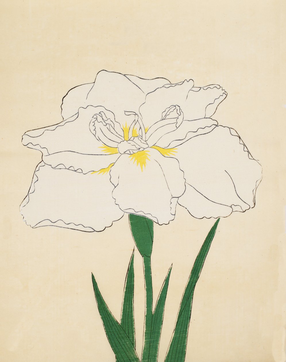 Haku-O-Den, nro 40, 1890 (värillinen puupainatus) tekijältä Japanese School