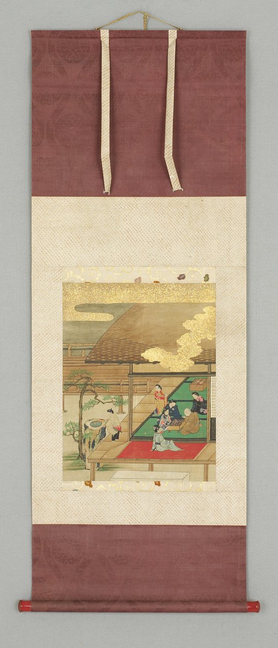 Talon terassi hahmoilla tekijältä Japanese School