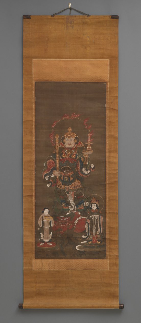 Kakemono, 1400-luvun alku tekijältä Japanese School
