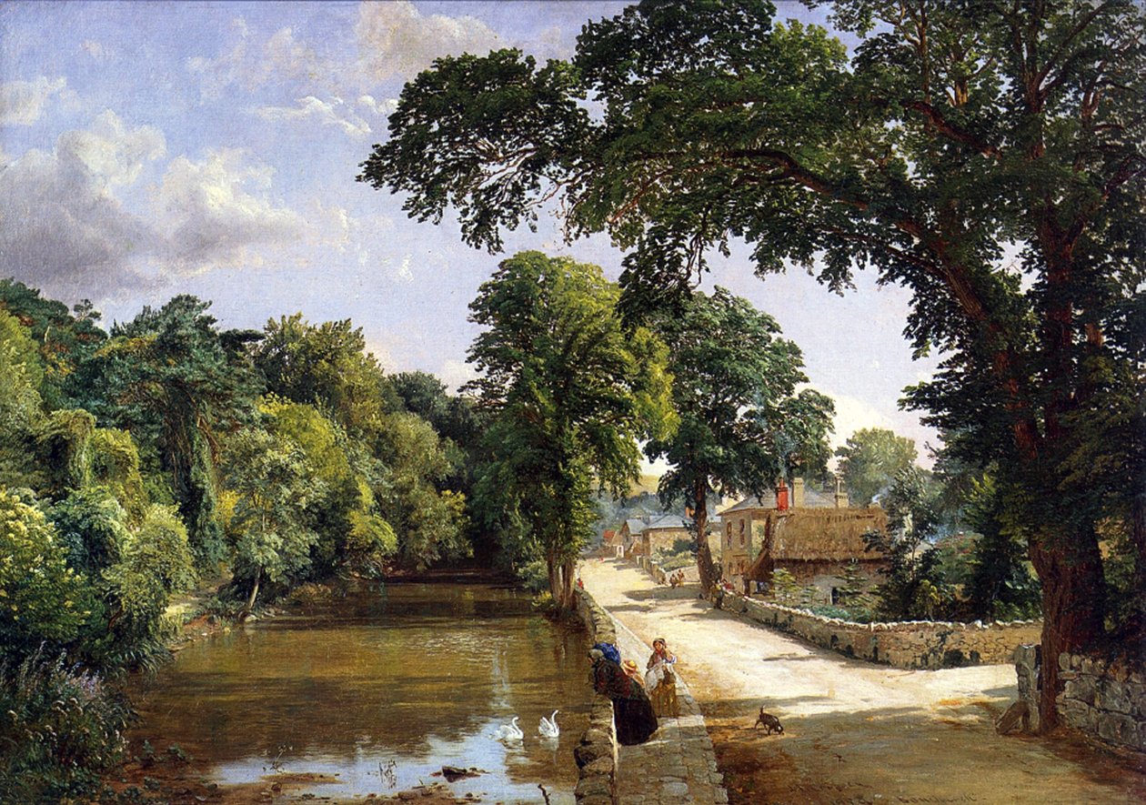 Bonchurch, Isle of Wight, 1859 tekijältä Jasper Francis Cropsey