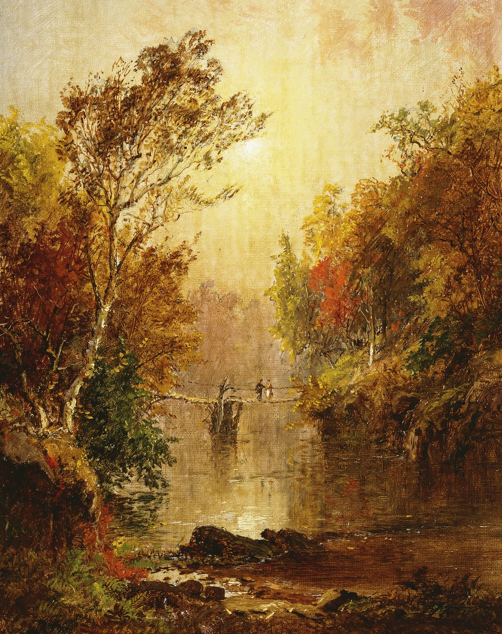 Syksy Wawayandalla, 1877 tekijältä Jasper Francis Cropsey