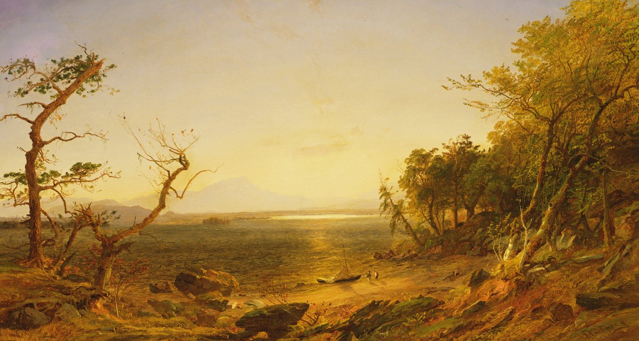 Lake George tekijältä Jasper Francis Cropsey