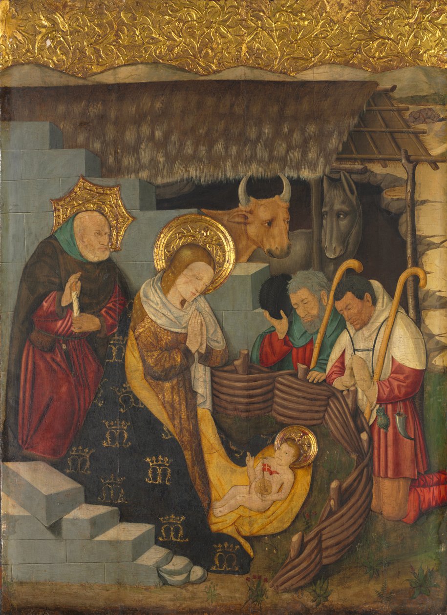 Syntymä, c. 1457. tekijältä Jaume Ferrer