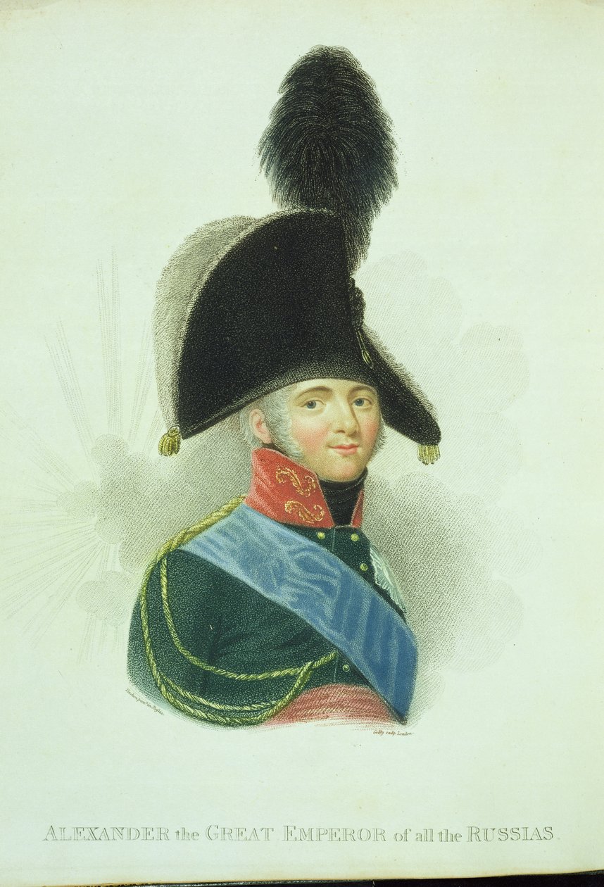 Aleksanteri (1777-1825) Venäjän suuri keisari. tekijältä Jean Antoine Pinchon