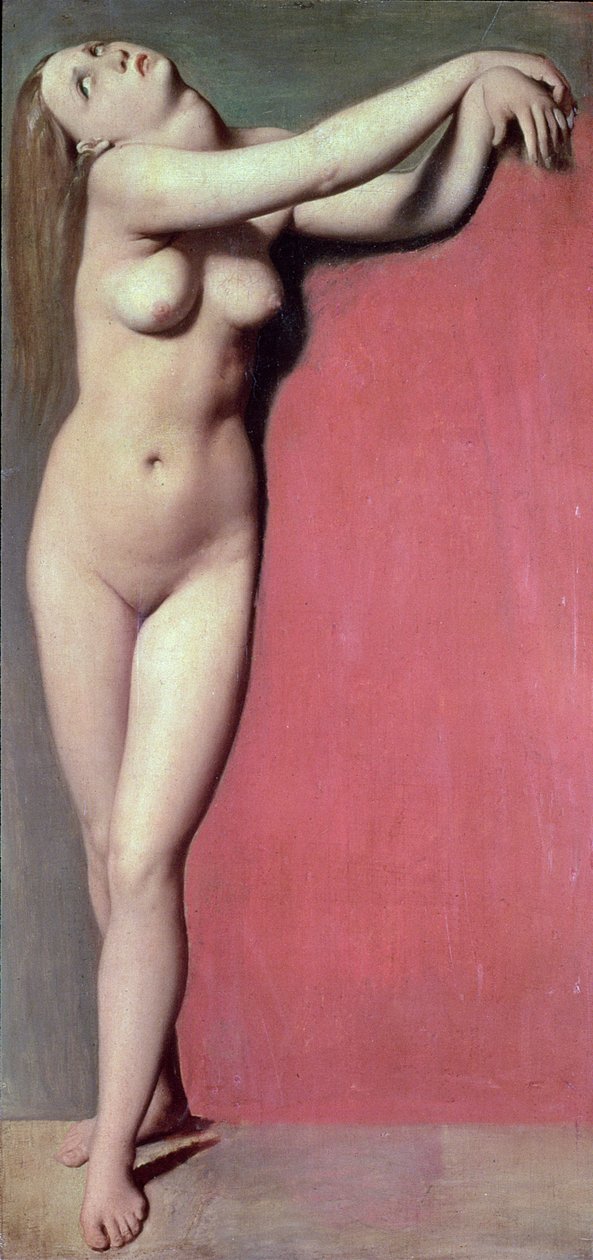 Angelique, n. 1819 tekijältä Jean Auguste Dominique Ingres