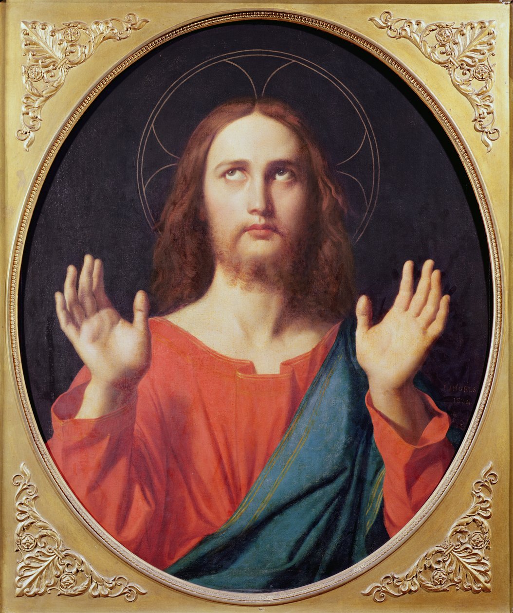 Kristus tekijältä Jean Auguste Dominique Ingres