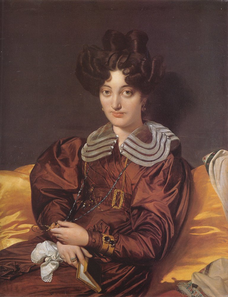 Rouva Marie Marcotte tekijältä Jean Auguste Dominique Ingres