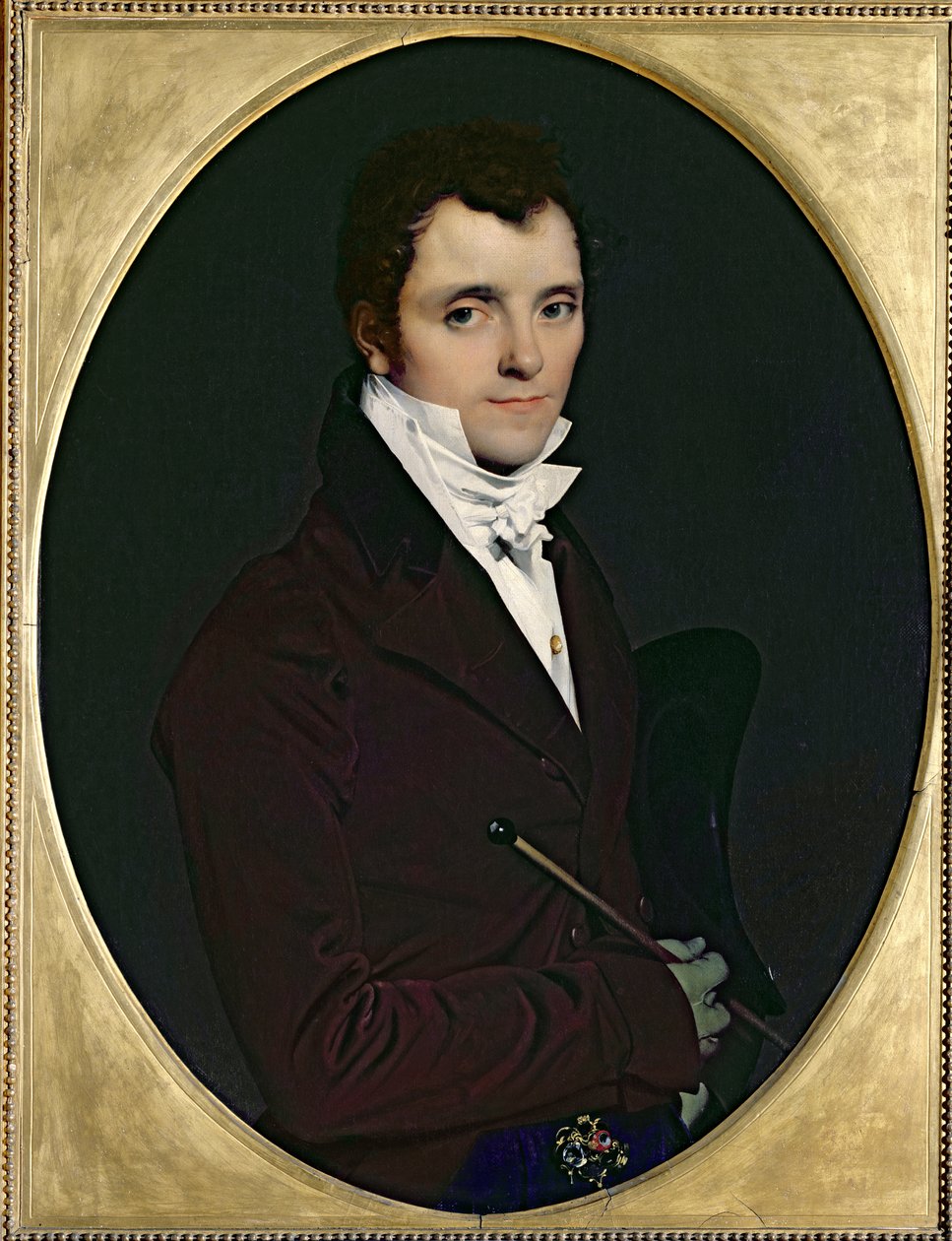 Edme Bochetin (1783-1871) muotokuva, 1811 tekijältä Jean Auguste Dominique Ingres
