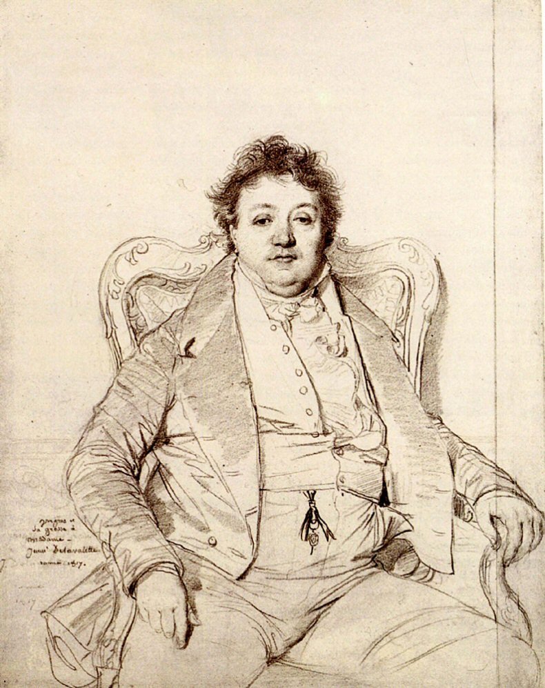 Muotokuva englannista tekijältä Jean Auguste Dominique Ingres