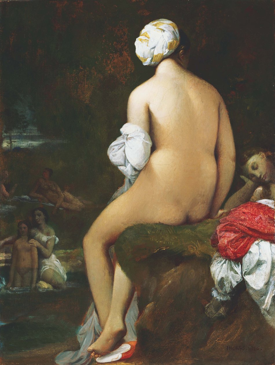 Pieni kylpijä tekijältä Jean Auguste Dominique Ingres