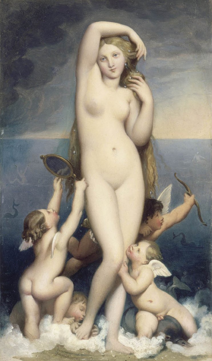 Venus Anadyomène tekijältä Jean Auguste Dominique Ingres