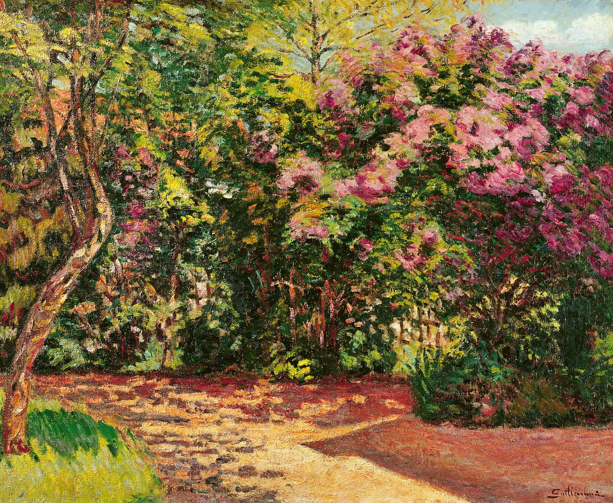 Lila, taiteilijan puutarha tekijältä Jean Baptiste Armand Guillaumin
