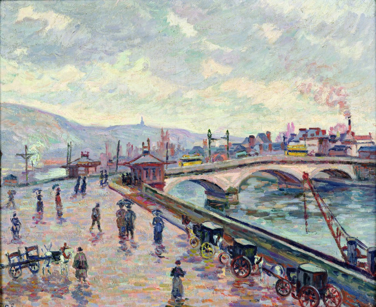 Seine Rouenissa tekijältä Jean Baptiste Armand Guillaumin