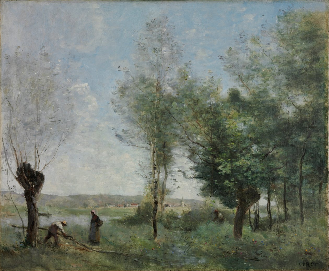 Coubronin matkamuisto tekijältä Jean Baptiste Camille Corot