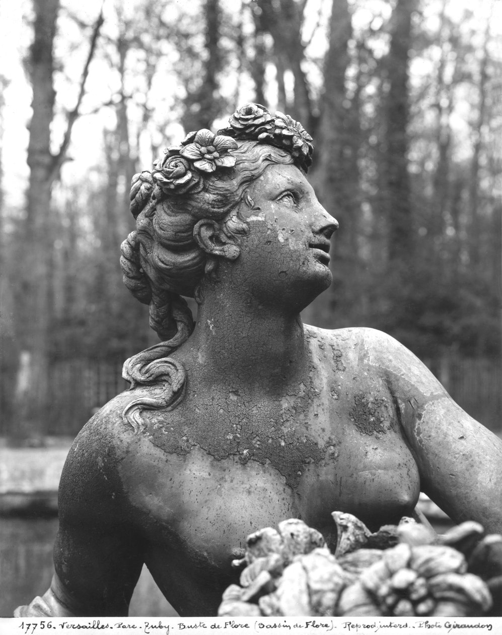 Flora (yksityiskohta, katso myös 252765) (pronssi) tekijältä Jean Baptiste I Tuby