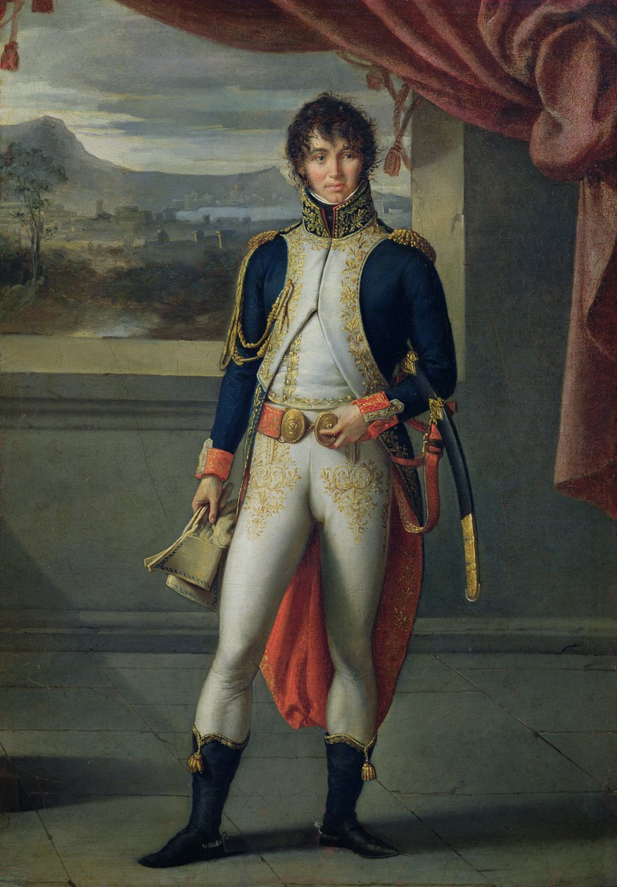 Joachim Murat (1767-1815) tekijältä Jean Baptiste Joseph Wicar