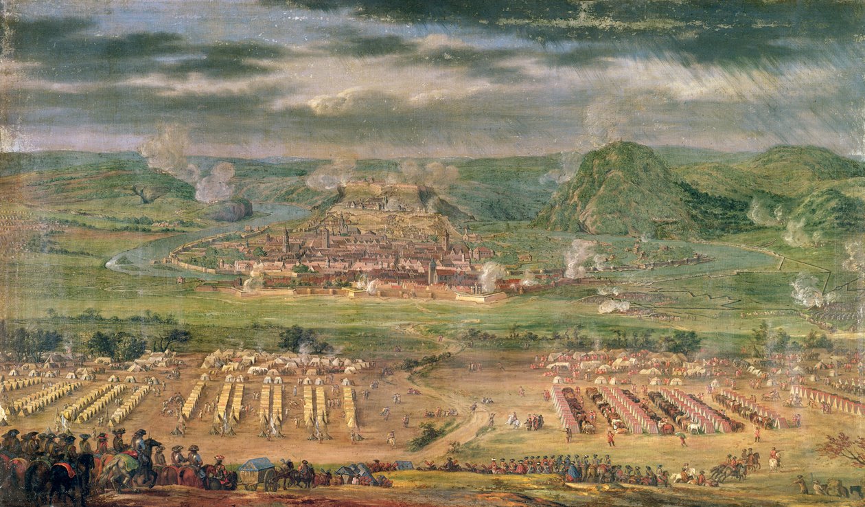 Besançonin piiritys toukokuussa 1674 tekijältä Jean Baptiste Martin