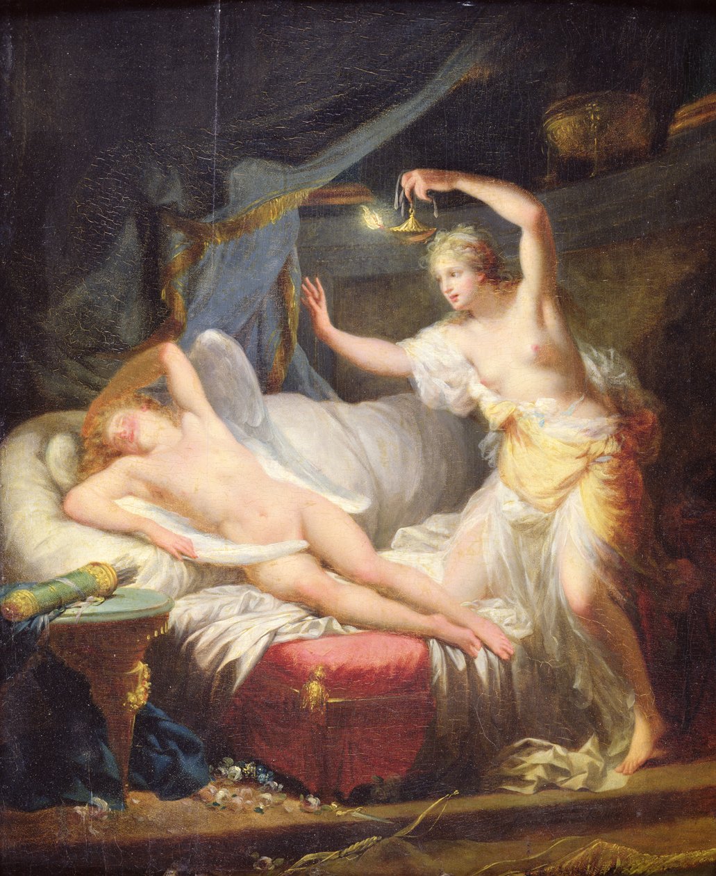 Cupid at Psyche finn tekijältä Jean Baptiste Regnault